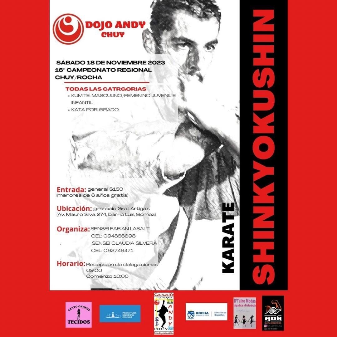 6º Campeonato Regional de Karate ShinkyoKushin organizado por Dojo Andy